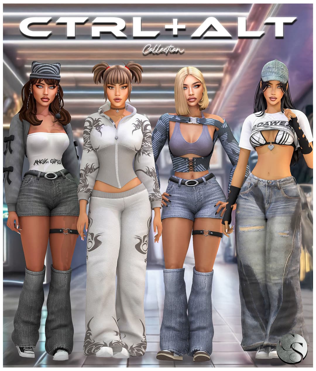 Коллекция одежды CTRL + ALT Y2K Collection